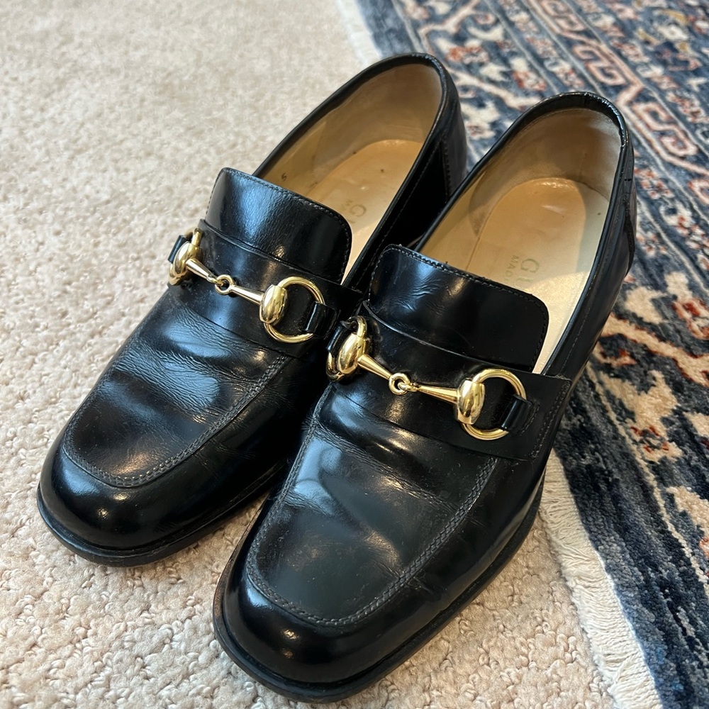 Gucci Horsebit Black loafers